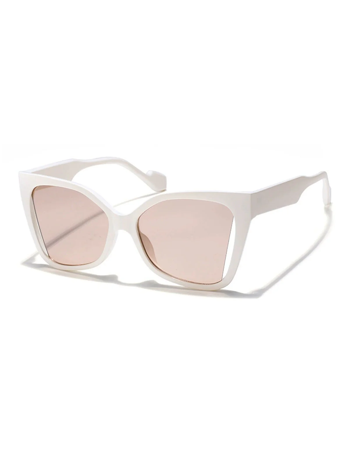 Vintage Plastic Square Frame Sunglasses - Image 4
