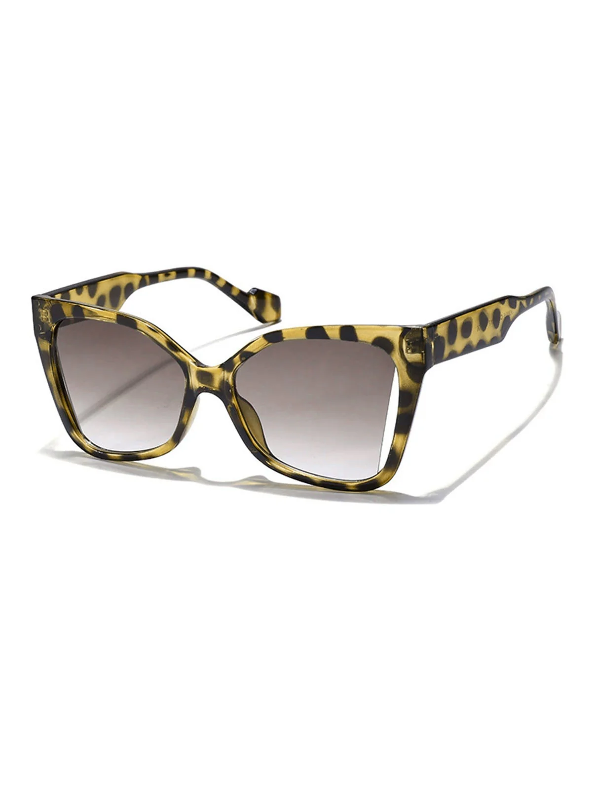 Vintage Plastic Square Frame Sunglasses - Image 6
