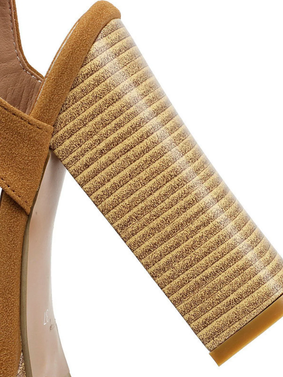 Vintage Pointed Toe Ankle Strap Heels - Image 7