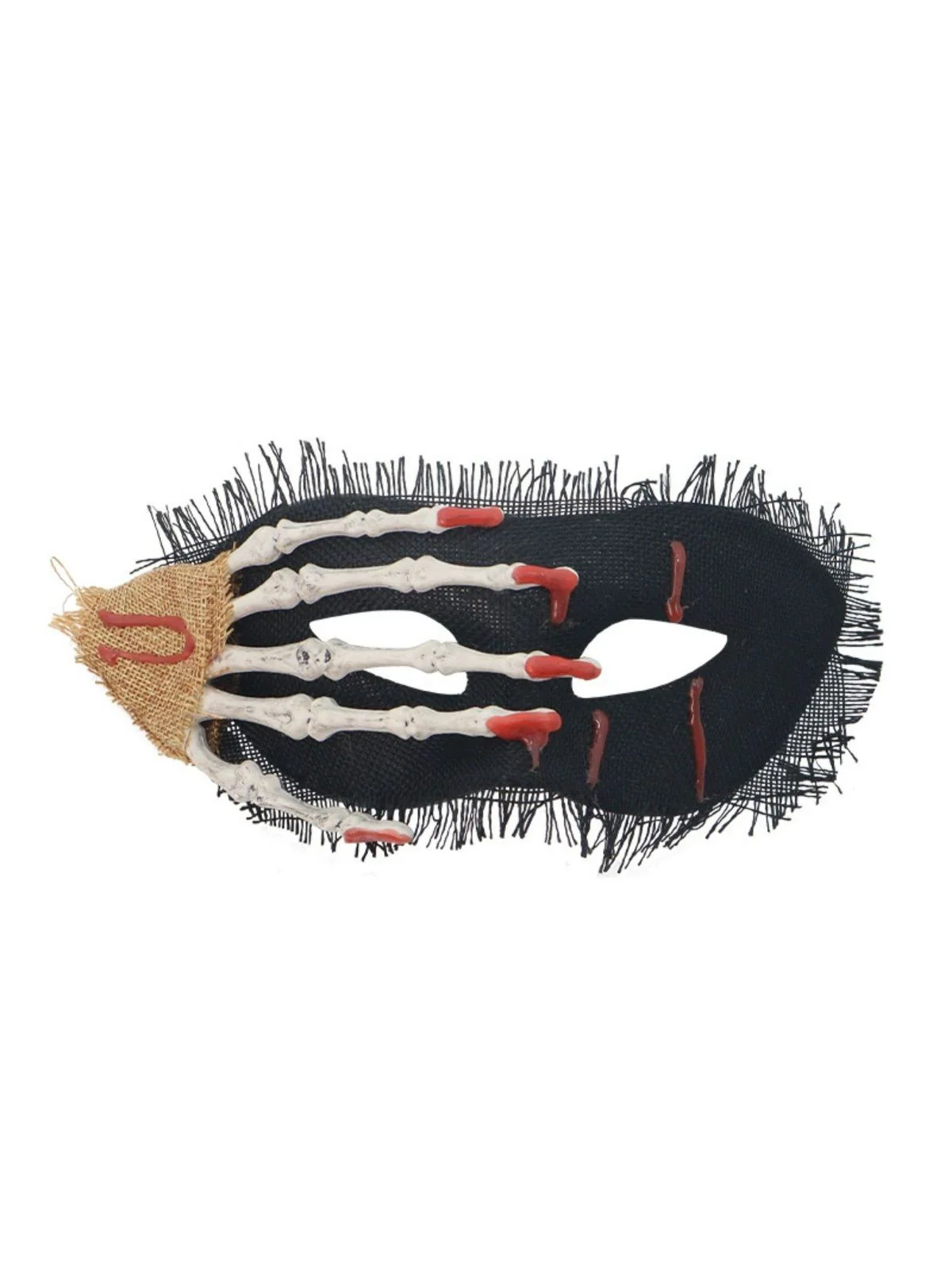 Vintage Skeleton Hand Bloodstain Eye Mask
