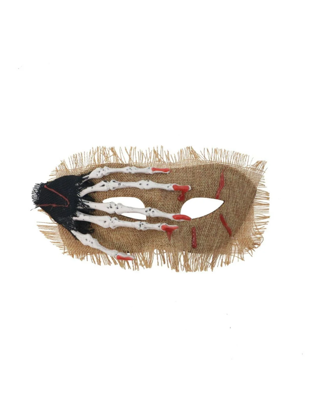 Vintage Skeleton Hand Bloodstain Eye Mask - Image 3