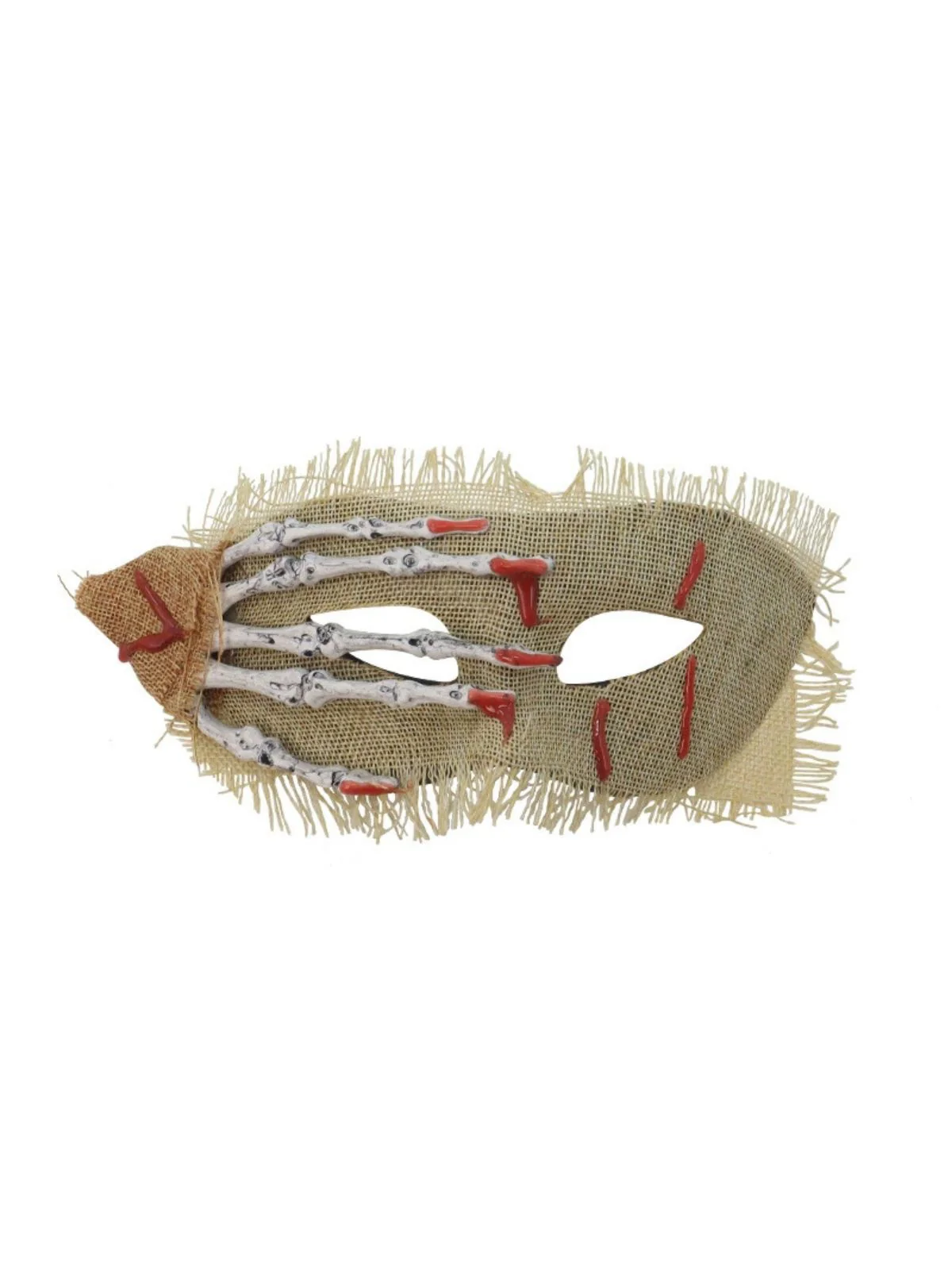 Vintage Skeleton Hand Bloodstain Eye Mask - Image 4