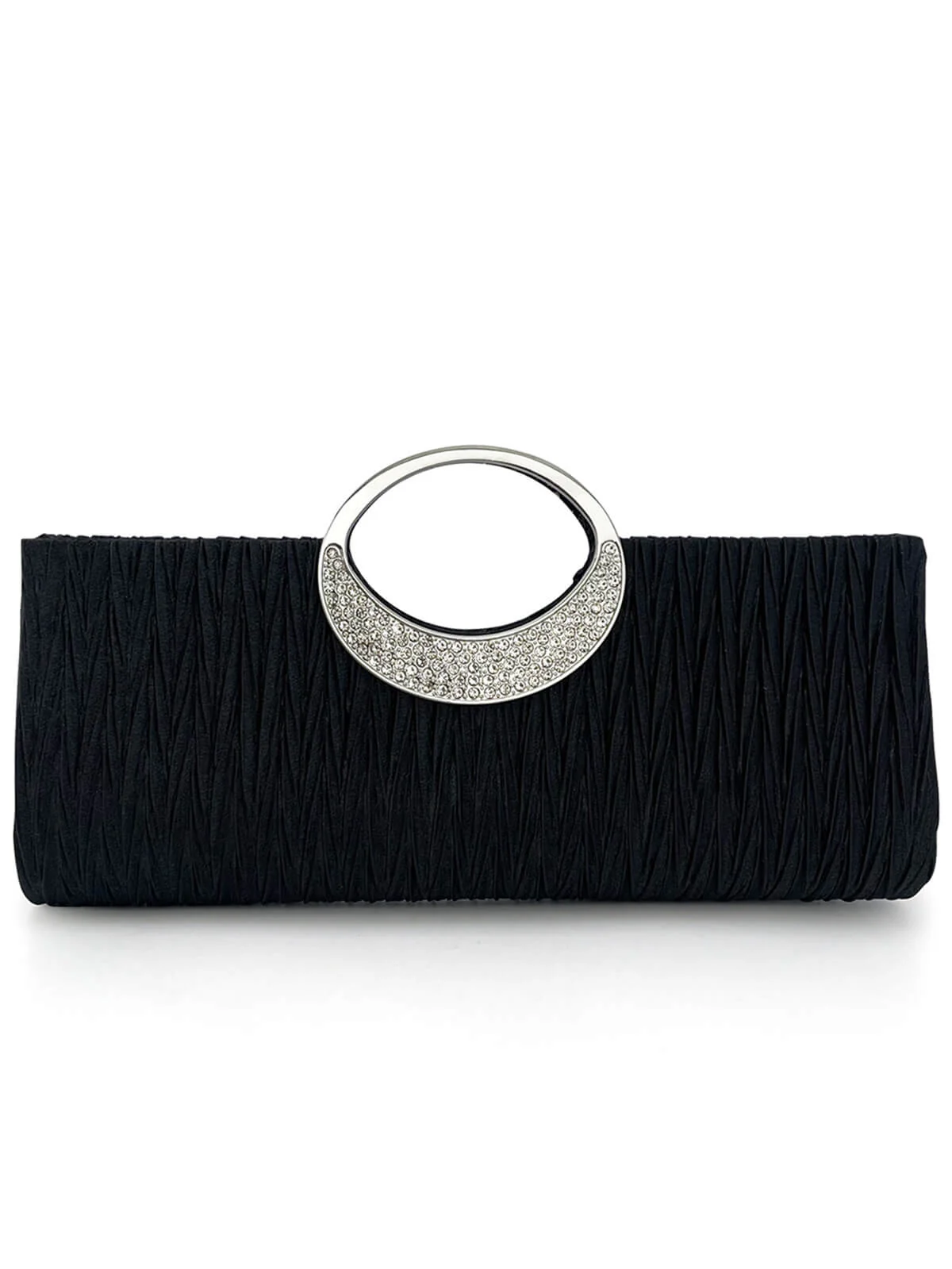 Vintage Square Rhinestone Party Handbag - Image 2