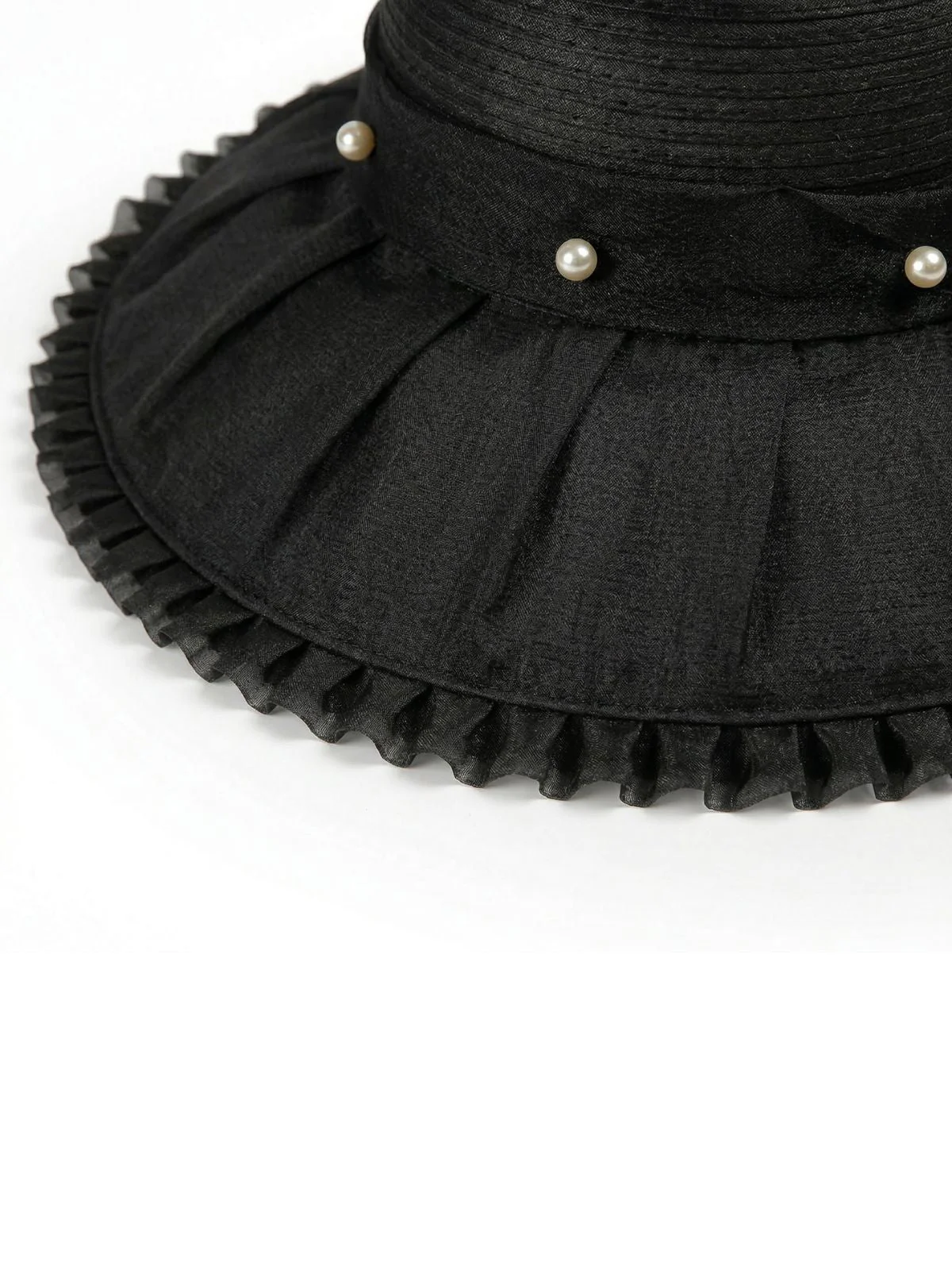 Vintage Sun Beach Wide Brim Straw Hats - Image 2