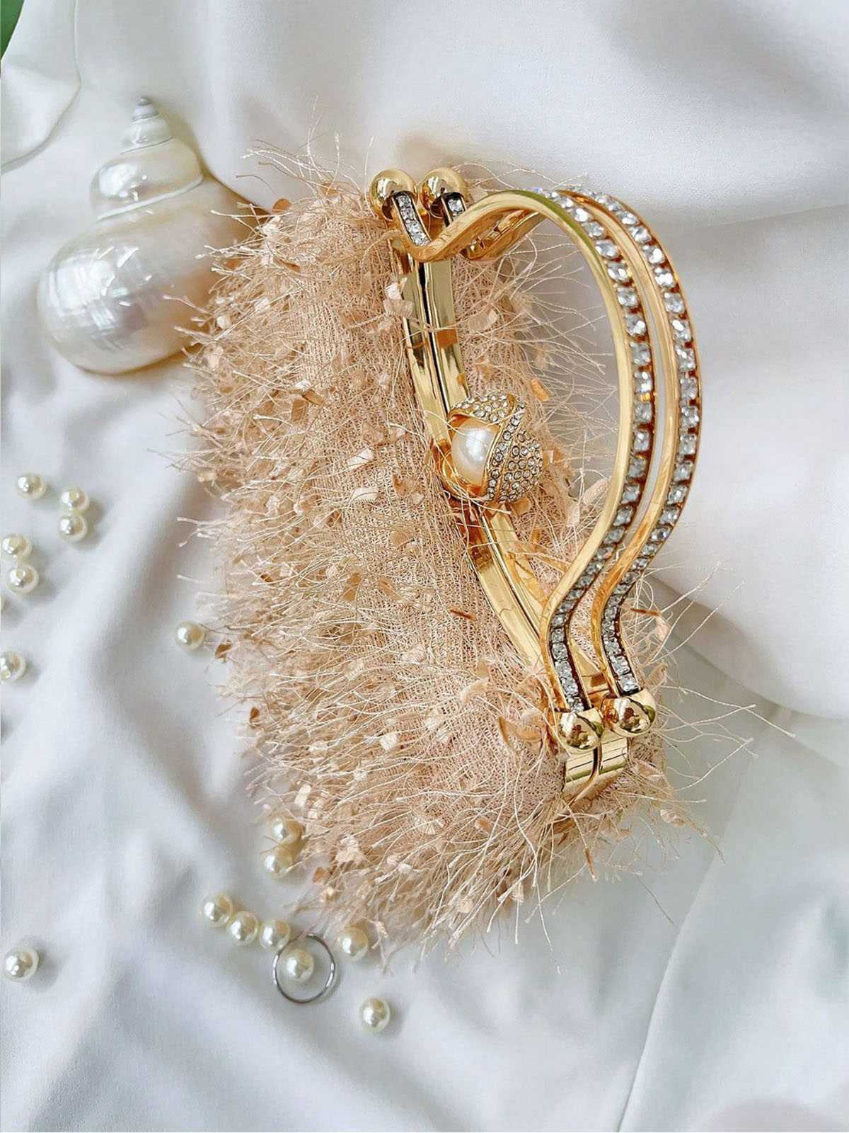 Vintage Tassel Evening Handle Bag - Image 8