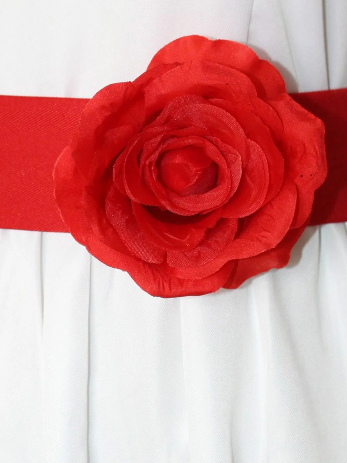 White 1940s Annabelle Doll Inspired Dress - Image 4