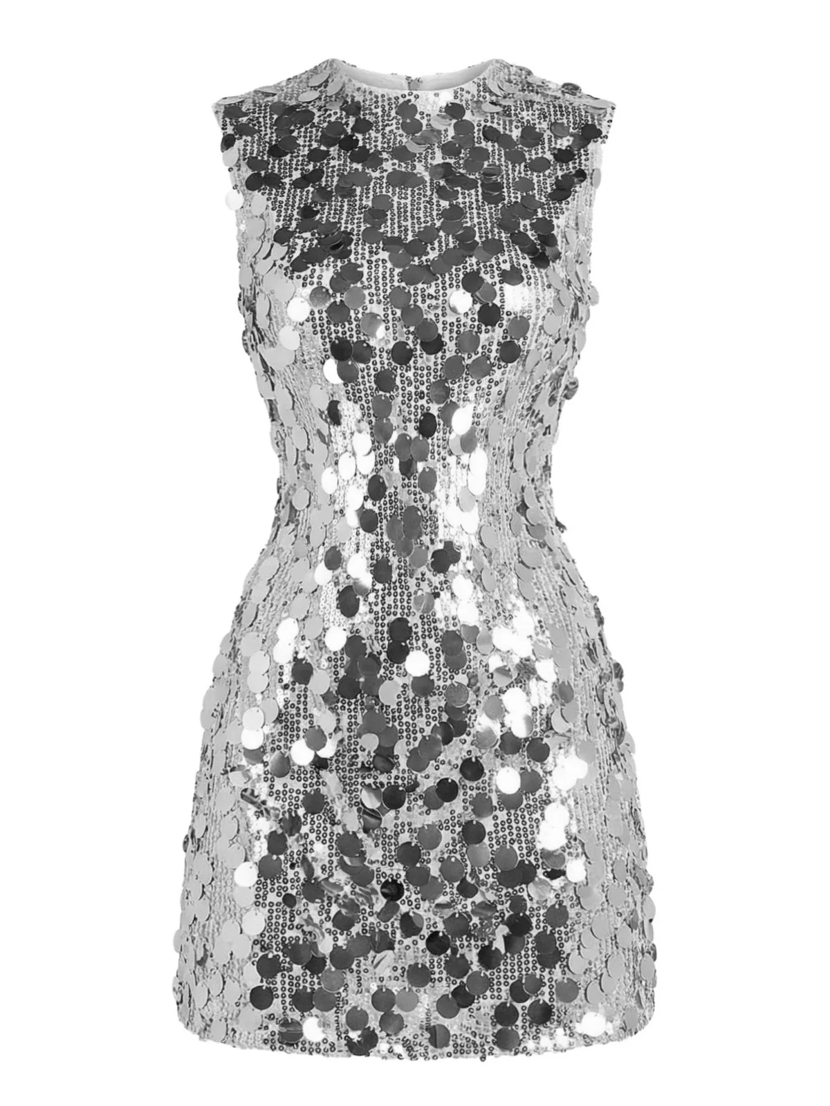 Y2k Sequin Disco Sleeveless Party Dress - Image 5