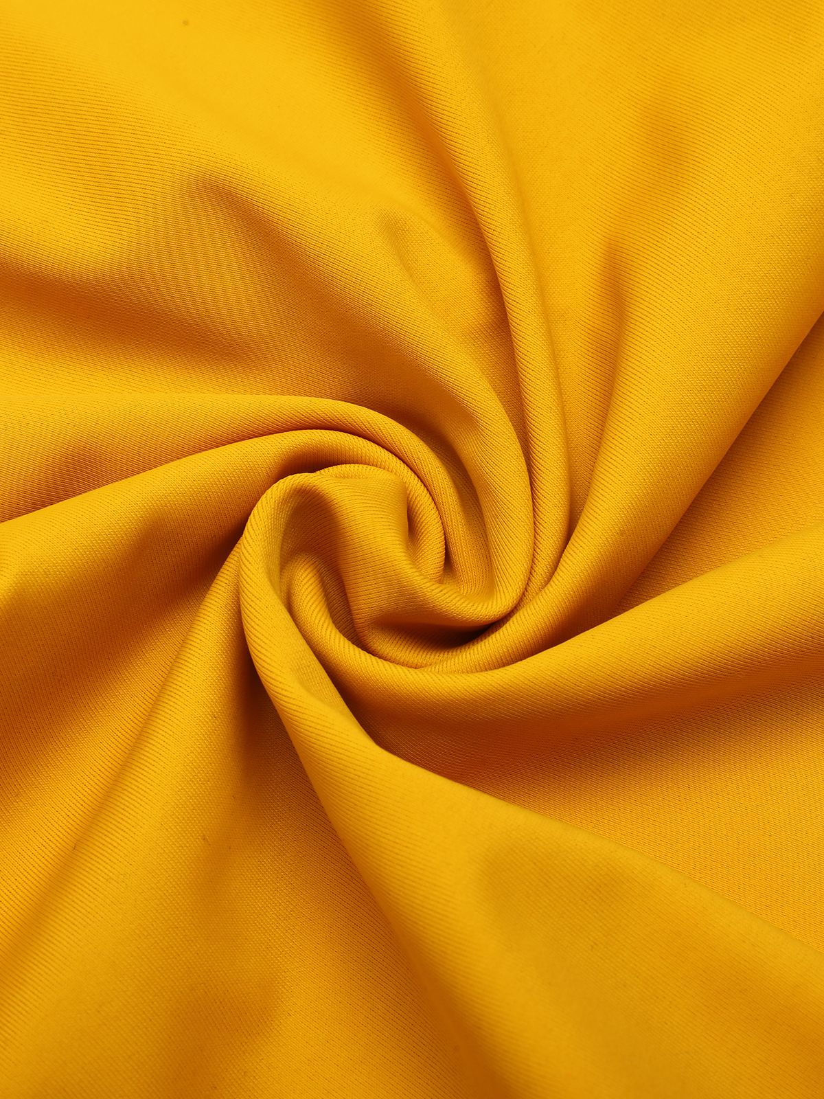 Yellow 1940s Contrast Halter Patchwork Swimsuit - Image 5