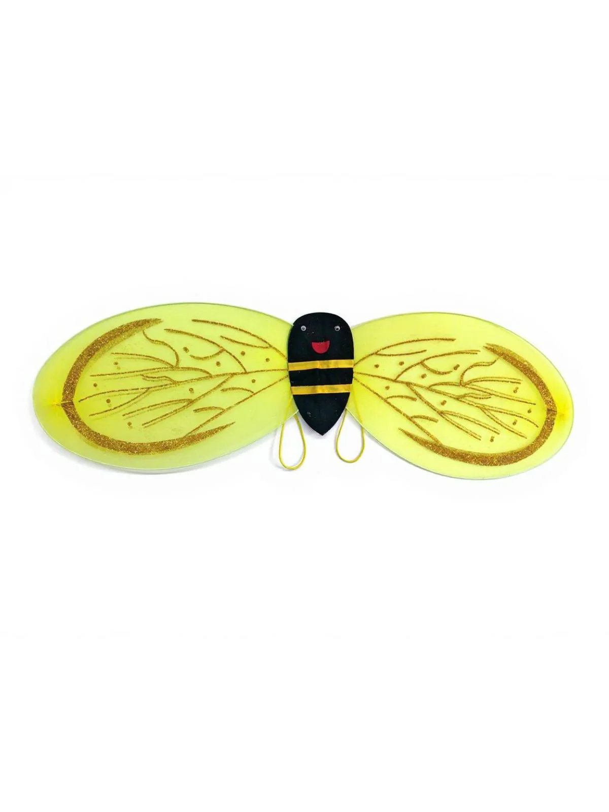 Yellow 1960s Bee Cosplay Costume Set - Image 4